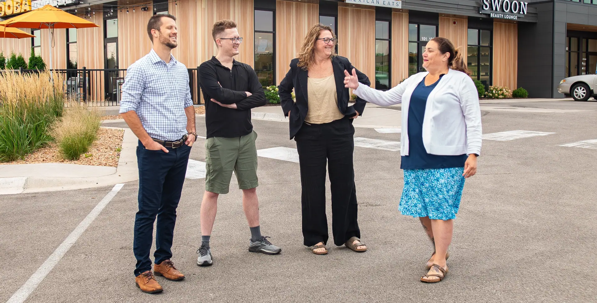 Realty Growth Inc. team outside